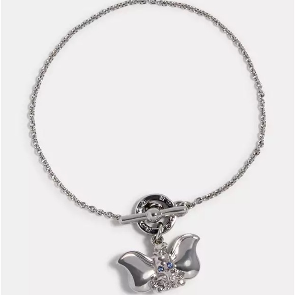 Coach X Disney Dumbo Stud Earrings And Toggle Bracelet - Picture 10 of 14